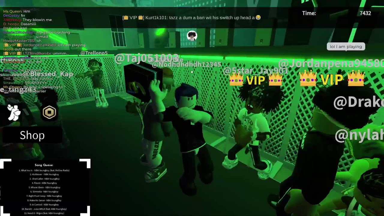 51 masa tour ❤️[1m vlslts!] nba youngboy concert Roblox (full experience) Taj051000 Tajcuffle Nodhdh