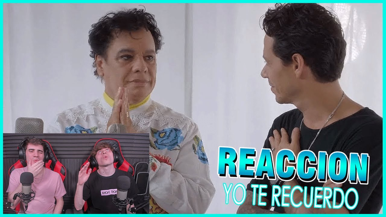 ARGENTINOS REACCIONAN A Juan Gabriel - Yo Te Recuerdo ft. Marc Anthony