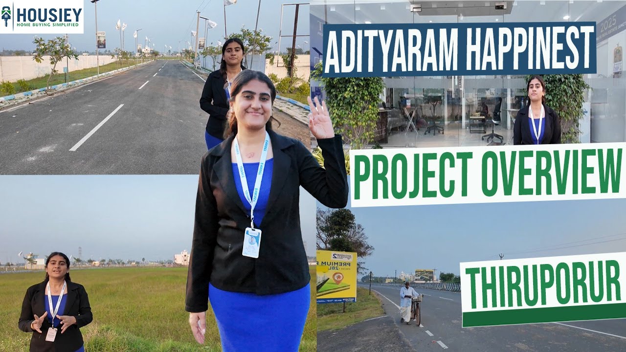 Adityaram Happinest Thiruporur | DTCP Approved Villa Plots At OMR Chennai | Location & Review 2026
