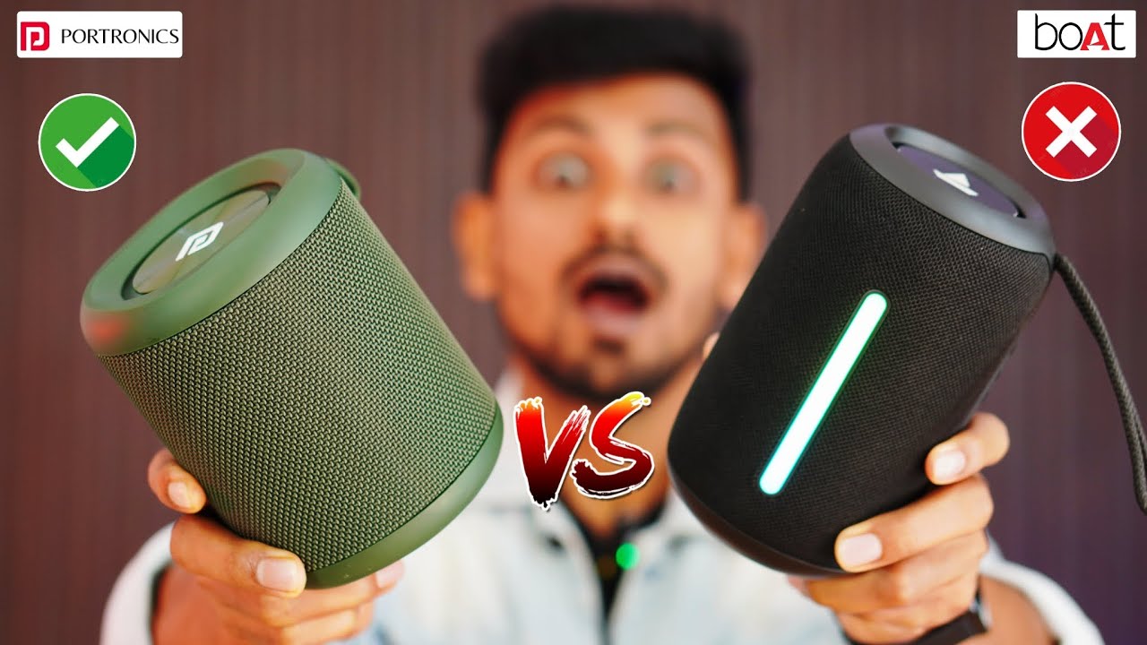 Boat Stone 350 Pro vs Portronics Sounddrum P 😳 Which Is Better? 🔥