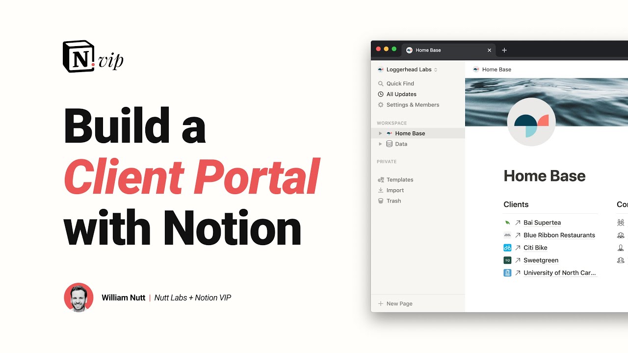 Build a Client Portal with Notion