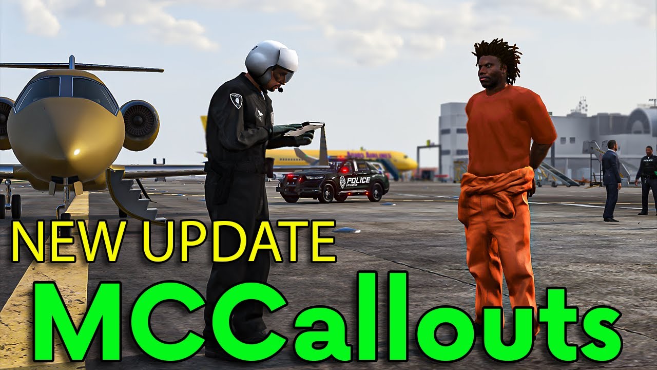 Встречайте НОВОЕ ОБНОВЛЕНИЕ для MCCallouts! — Частный самолёт Callout для GTA 5 LSPDFR