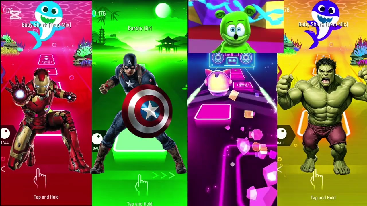 Paw Patrol Team Sky vs Ryder vs Rublle vs Chase Coffin Dance Music #tileshop #musicgame #macviem 