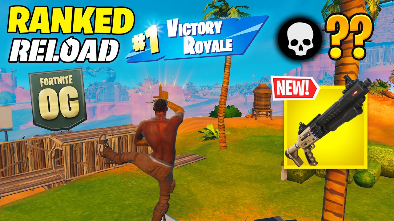 Fortnite Reload | High Kill Solo RANKED Win Gameplay (Fortnite Chapter 7)