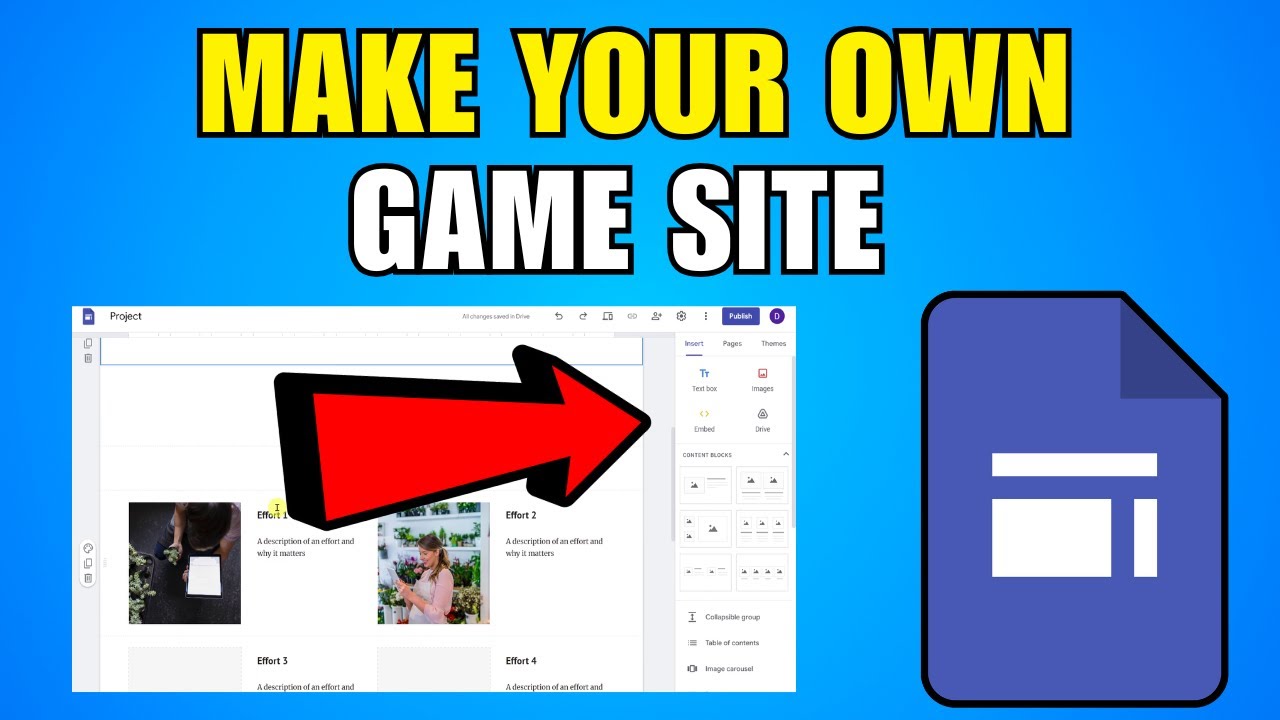 How To Make Your Own Game Site On Google Sites (2026) (Complete Guide)