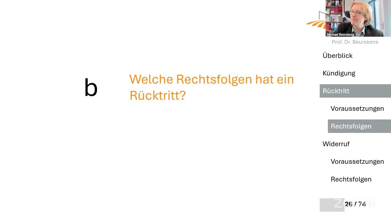 Grundkurs Privatrecht (Mittwoch 7.1.2026, 10:00 Uhr)