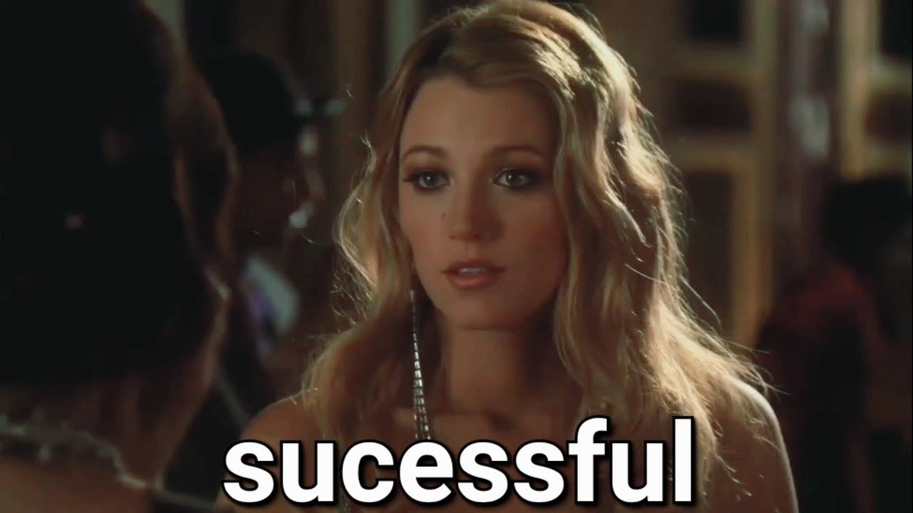 serena van der woodsen - sucessful
