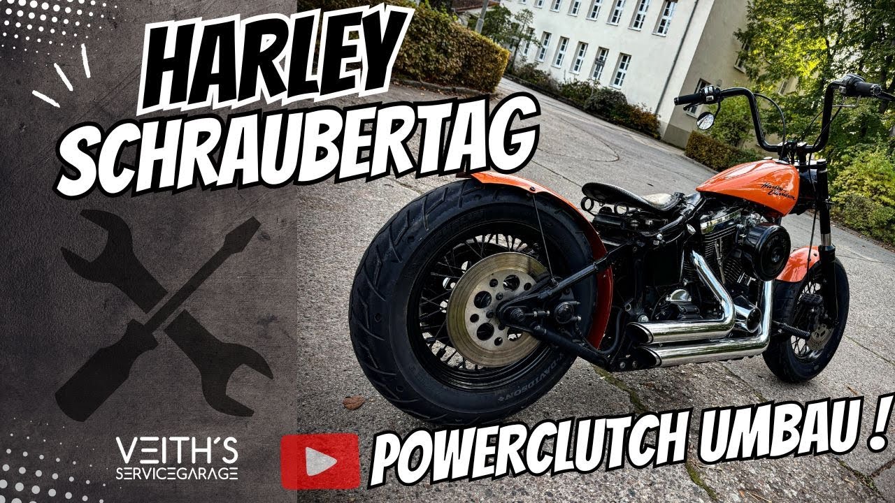 Harley Davidson Softail Evo 1340 Vorstellung / Öl wechsel & Power Clutch Umbau
