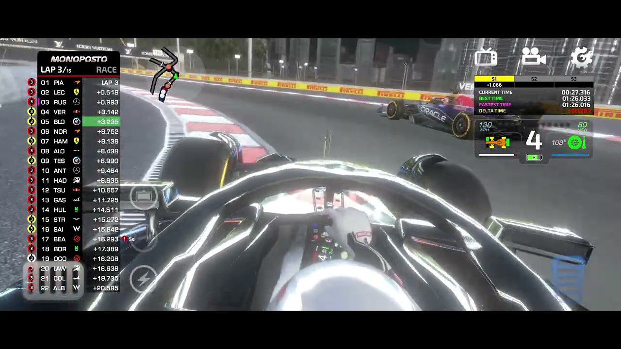 My first win in Singapore 🥺| MONOPOSTO S3:R21 SINGAPORE GRAND PRIX 🇸🇬