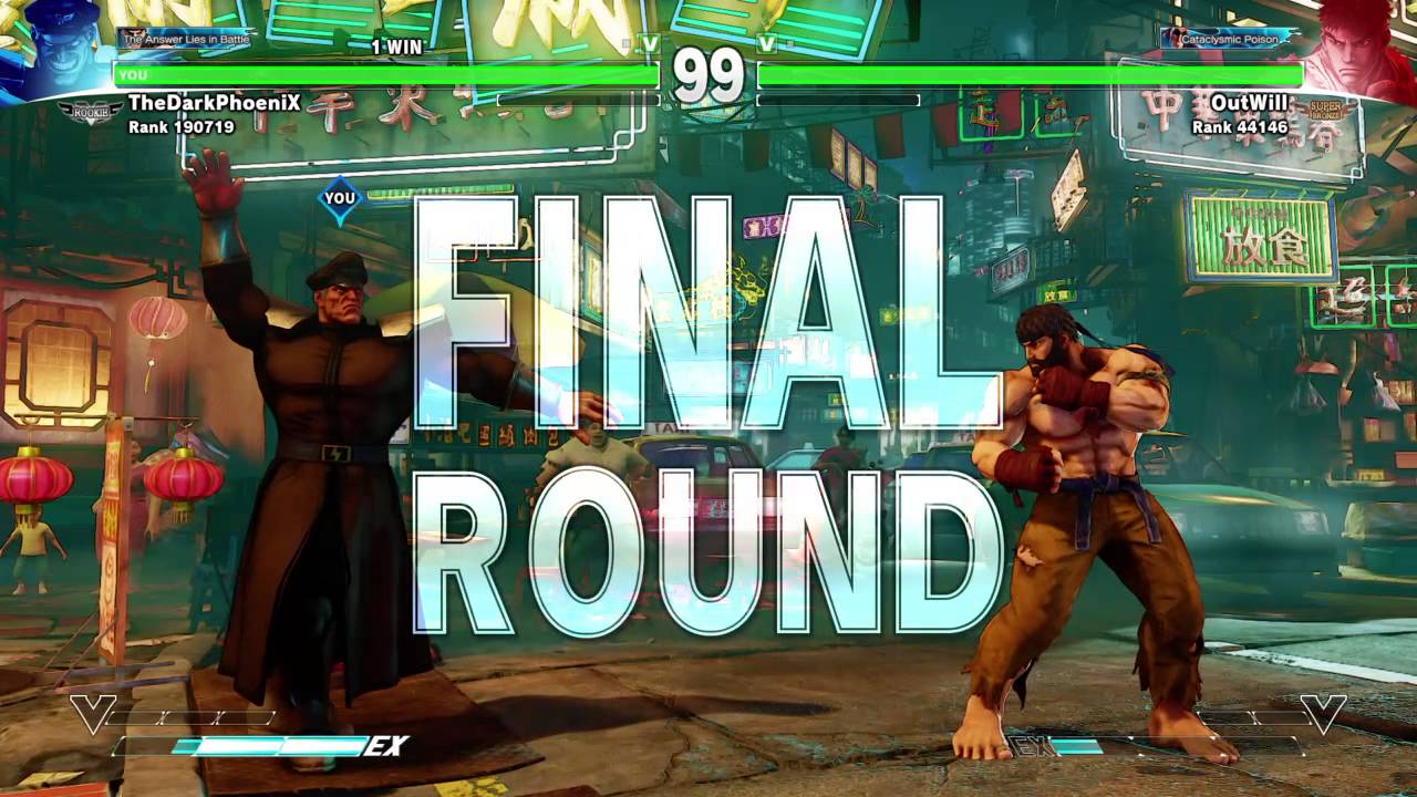 SFV Spiral Phoenix (M. Bison) Vs. Minisentry (Ryu) 03-01-16