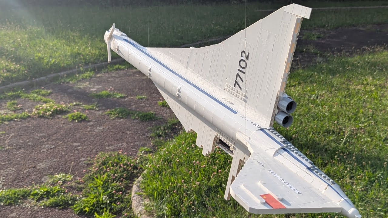 1973 Paris airshow TU-144 crash recreated where it happened 