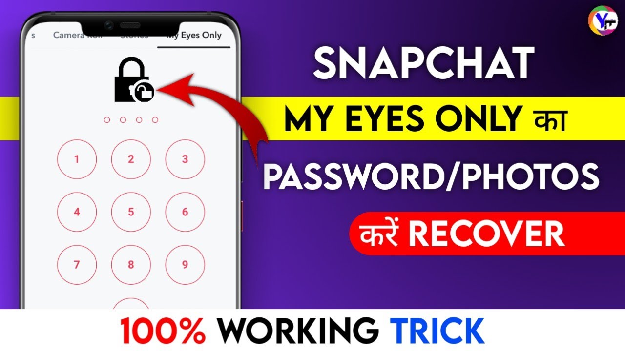 How to Recover My Eyes only pictures on Snapchat !! My eyes only forgot Password ! Reset Passcode