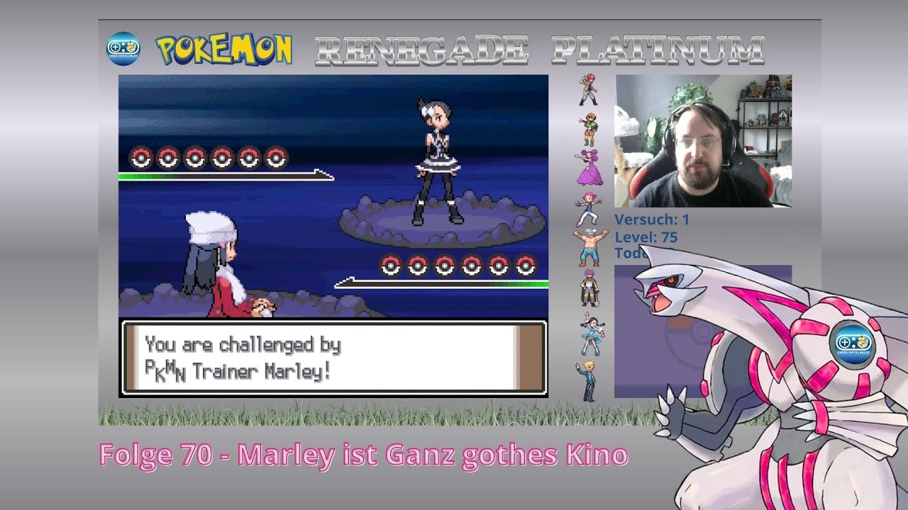 Pokemon Renegade Platinum Nuzlocke Challenge #70 Marley ist ganz gothes Kino