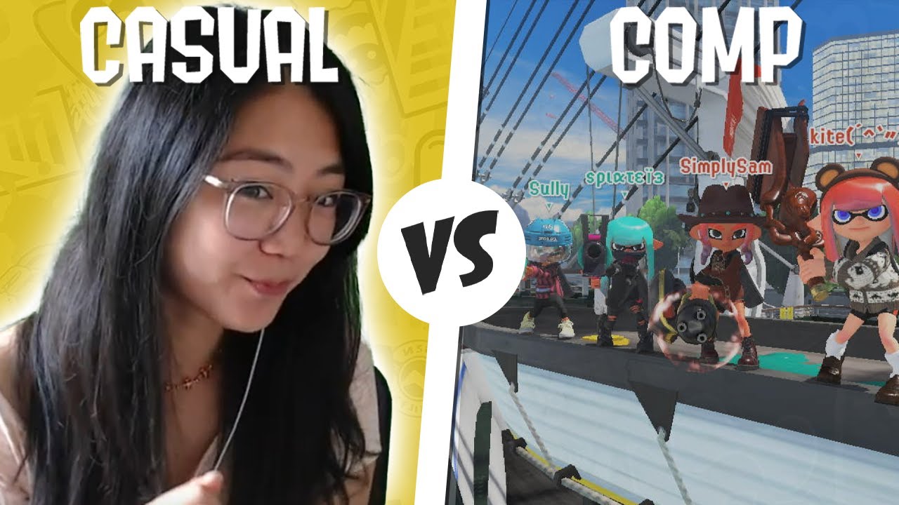 4 Casuals vs The Most Beautiful Splatoon 3 Team