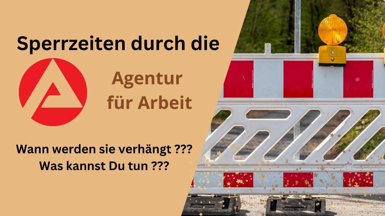 Sperrzeit durch die ARGE - Wann wird sie verhängt? Wie kannst Du sie vermeiden? Was kannst Du tun?