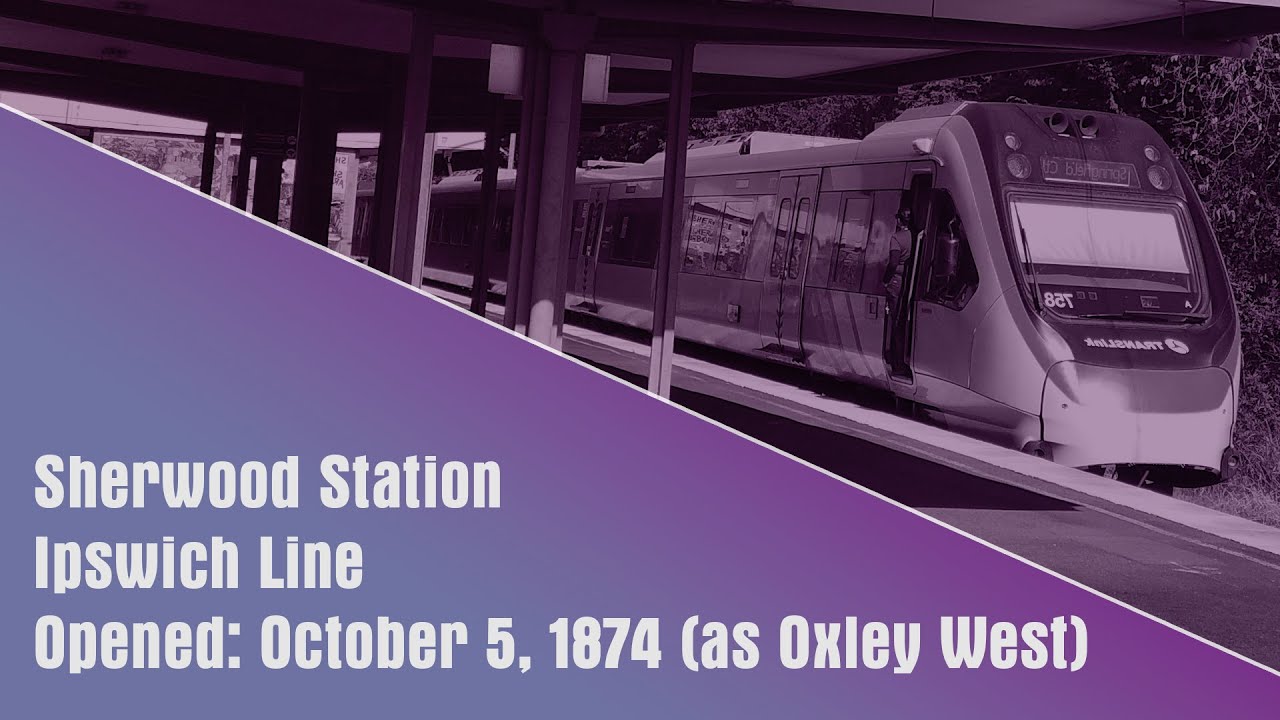 CityRail - Railway Stations in Brisbane City - Sherwood Station