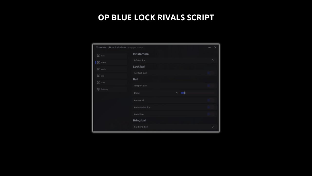 [UPD] Blue Lock: Rivals Script | Auto Dribble, Auto Goal, Accessory, Flow, and More FREE NO KEY