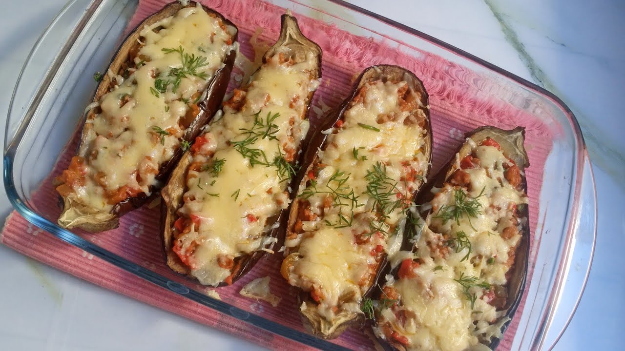 أسهل دنجال🍆🍆معمر وصفة سهلة ماهلة aubergine farcie