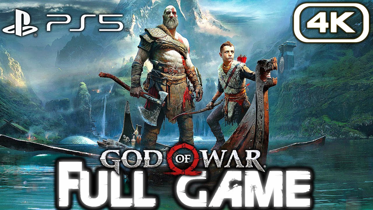 GOD OF WAR Gameplay Walkthrough FULL GAME (4K 60FPS) No Commentary