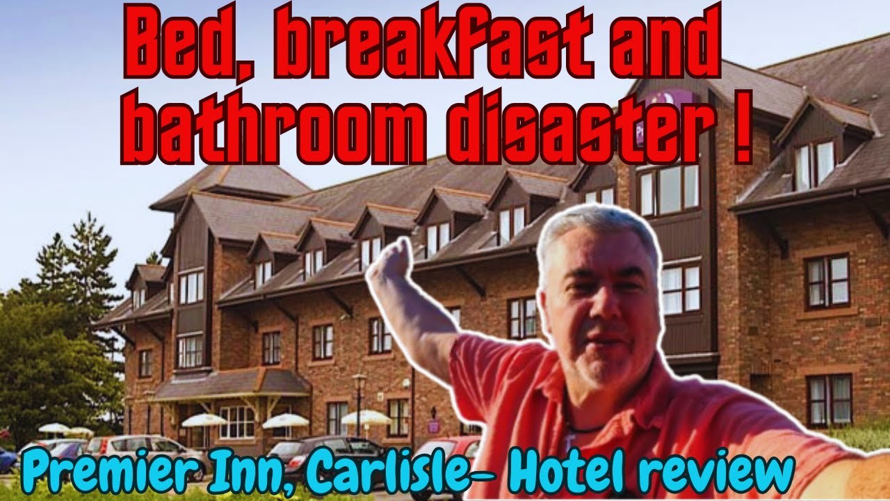RIPPING THE SHOWER OFF THE WALL! Premier Inn review | Carlisle. #premierinn #shocking #toilet