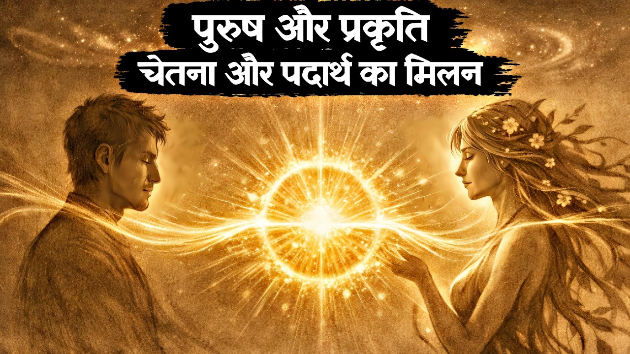 पुरुष और प्रकृति : चेतना और पदार्थ का मिलन | सांख्य दर्शन Explained | Monk stories