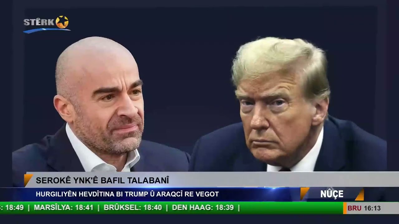 Serokê YNK'ê Bafil Talabanî li ser hevdîtina xwe ya Trump û Wezîrê Karên Derve yê Îranê re axivî.