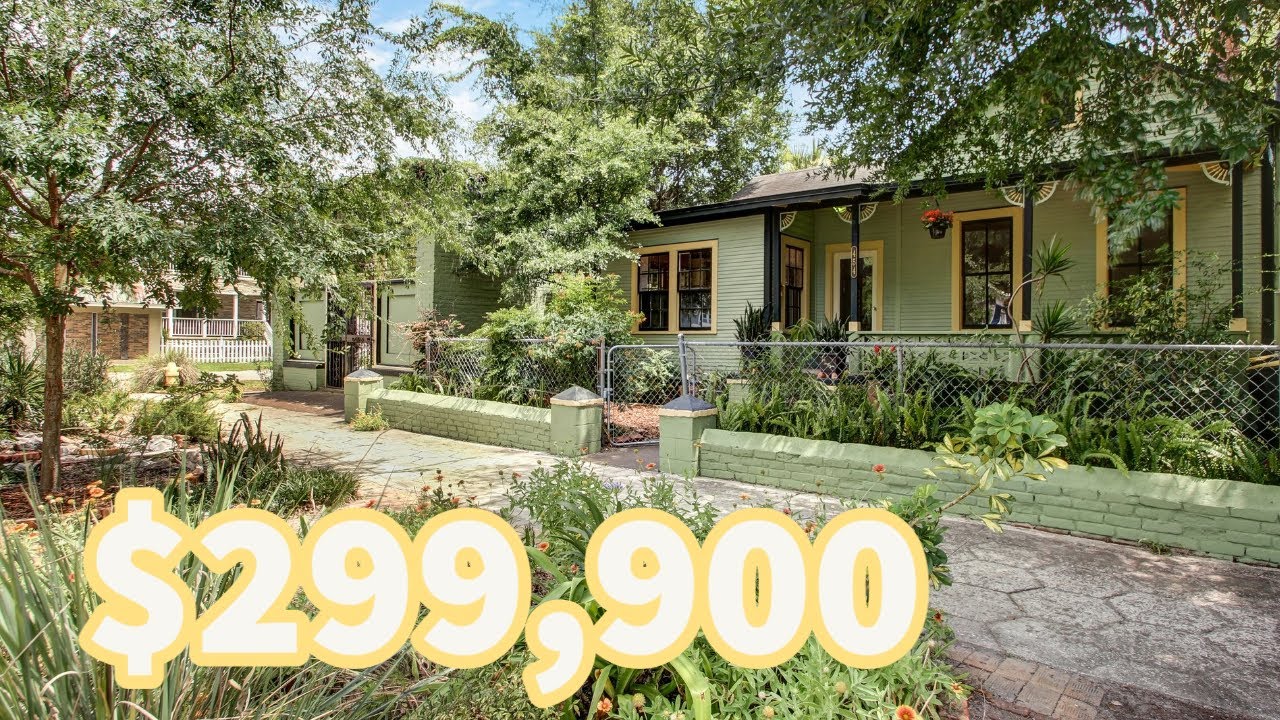 Tour a Jaw Dropping $299,900 Bungalow Home in Jacksonville Florida's Springfield Neighborhood