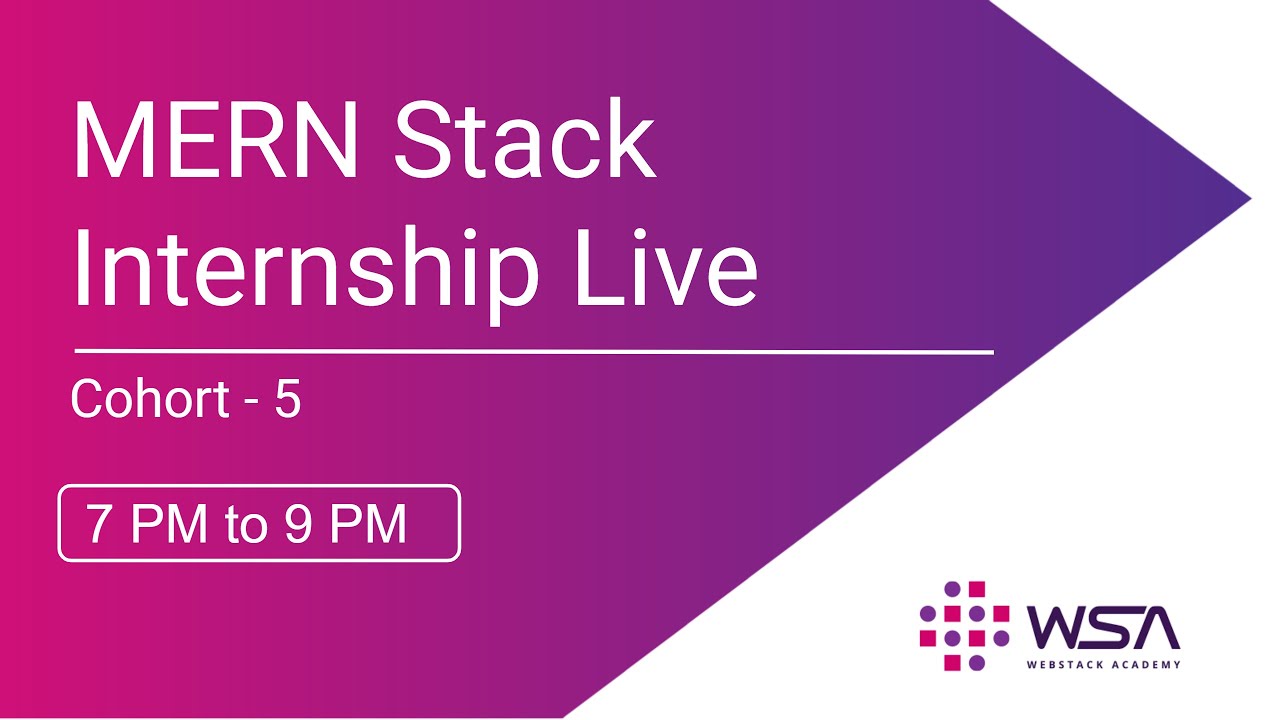 MERN Stack Web Development Internship - Cohort 5