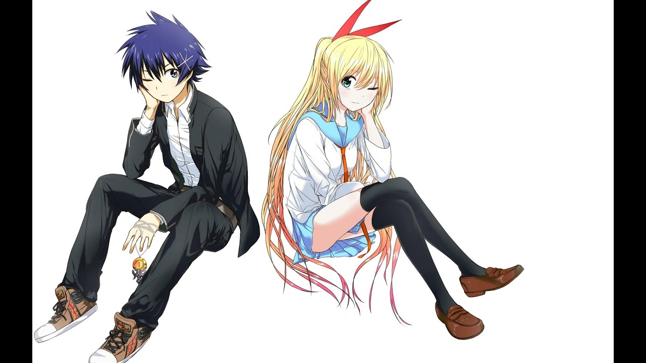 [AMV]Nisekoi Raku x Chitoge! Enchanted