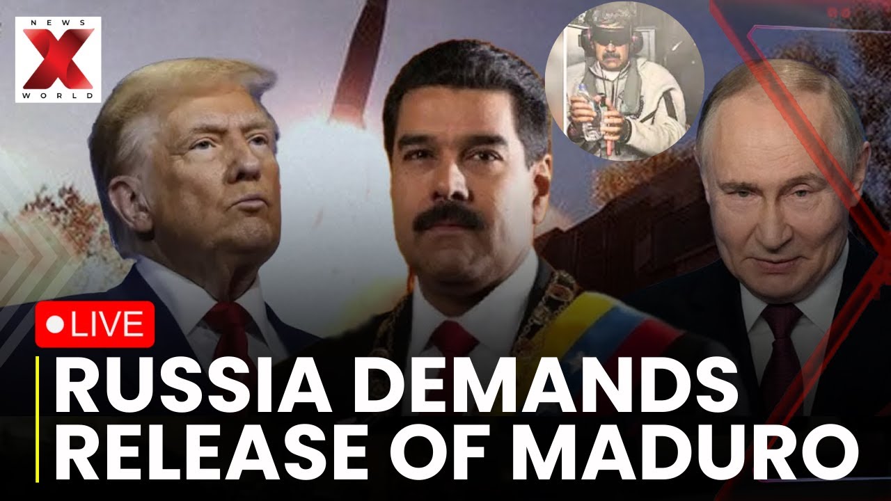 US Airstrikes Venezuela LIVE: Putin’s Aide Lavrov’s Anger EXPLODES After Trump Arrests Maduro & Wife