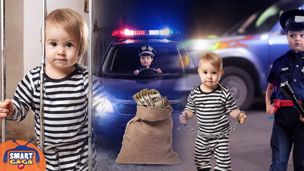 🚓 Kinderlied: Polizei jagt den Dieb! Abenteuer &uuml;ber Ehrlichkeit und Mut! 👮&zwj;♂️✨