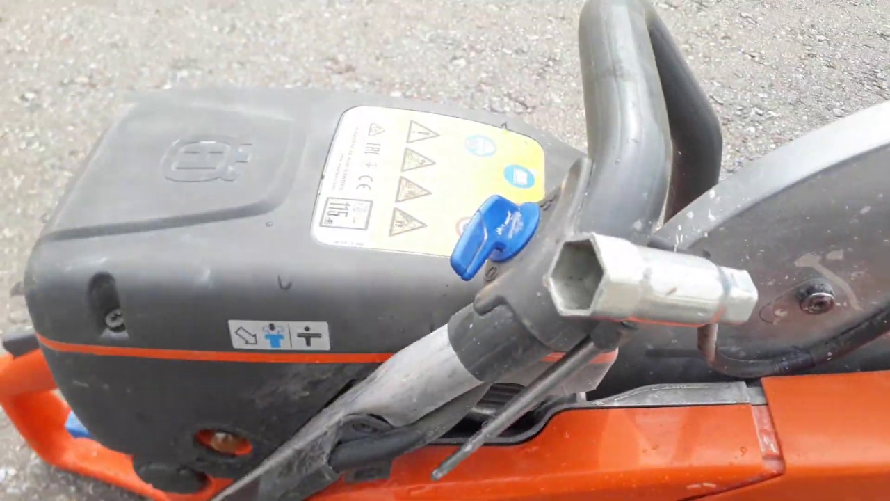 Husqvarna К760 БЕНЗОРЕЗ мал, да удал!