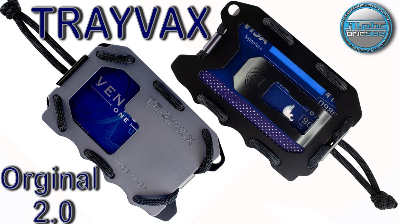 Minimalist Multipurpose Military Specs Wallet Trayvax Original 2.0 - Honest Review