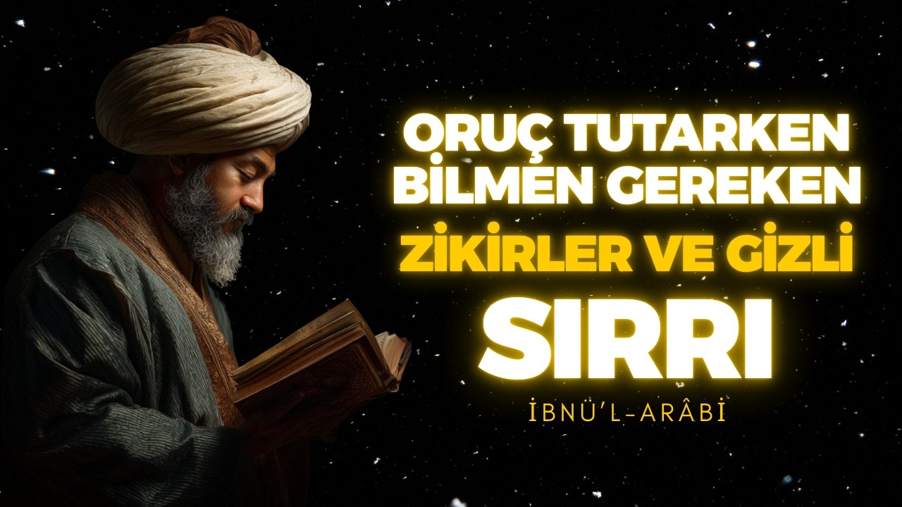 RAMAZAN’DA ORUÇLULARIN ÇEKMESİ GEREKEN SIRLI ZİKİRLER | KİMSENİN BİLMEDİĞİ 7 GİZLİ KAPI