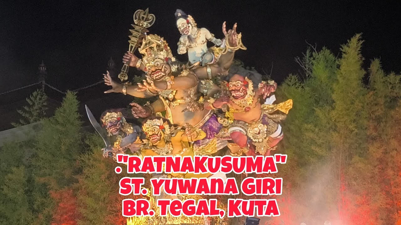RATNAKUSUMA – Ogoh-Ogoh Spektakuler ST. Yuwana Giri di Badung Caka Fest 2026