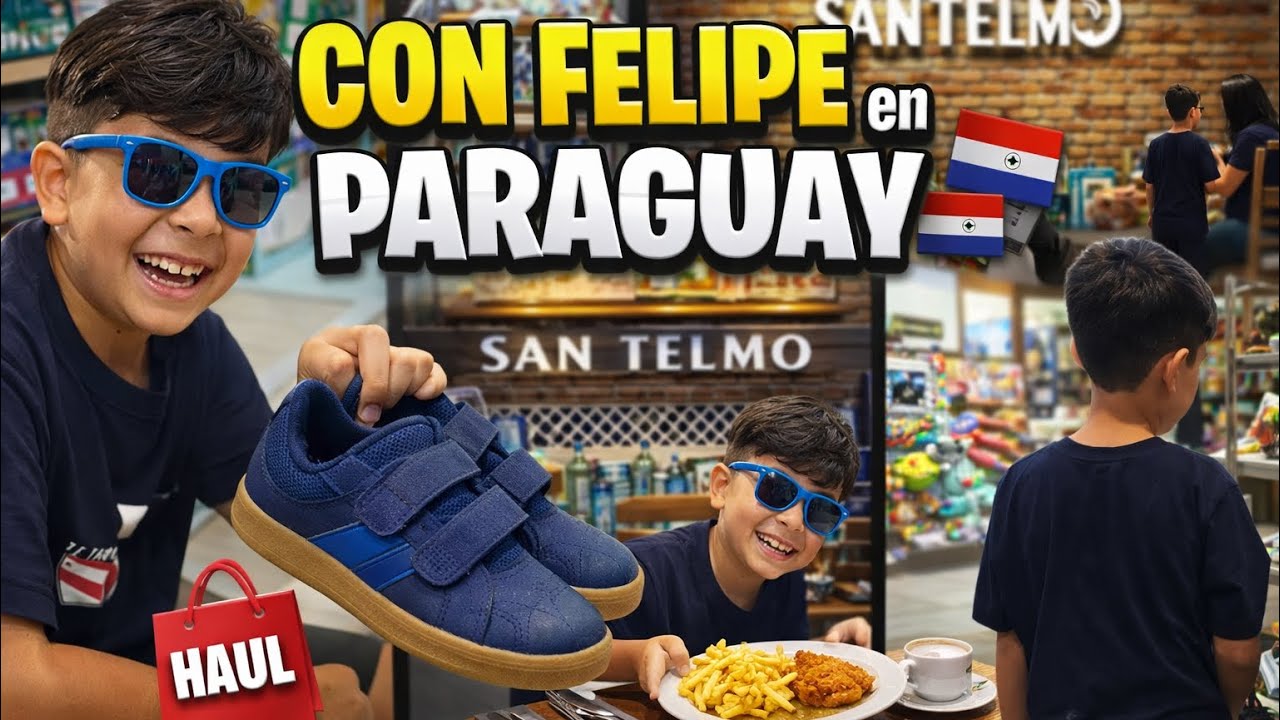 PARTE 3 | Compras en Paraguay 🇵🇾 con Felipe | Botines, shopping y San Telmo