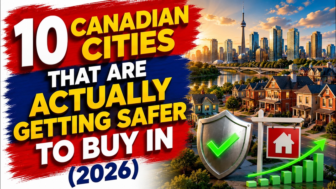 10 Canadian Cities That Are Actually Getting Safer to Buy In (2026)