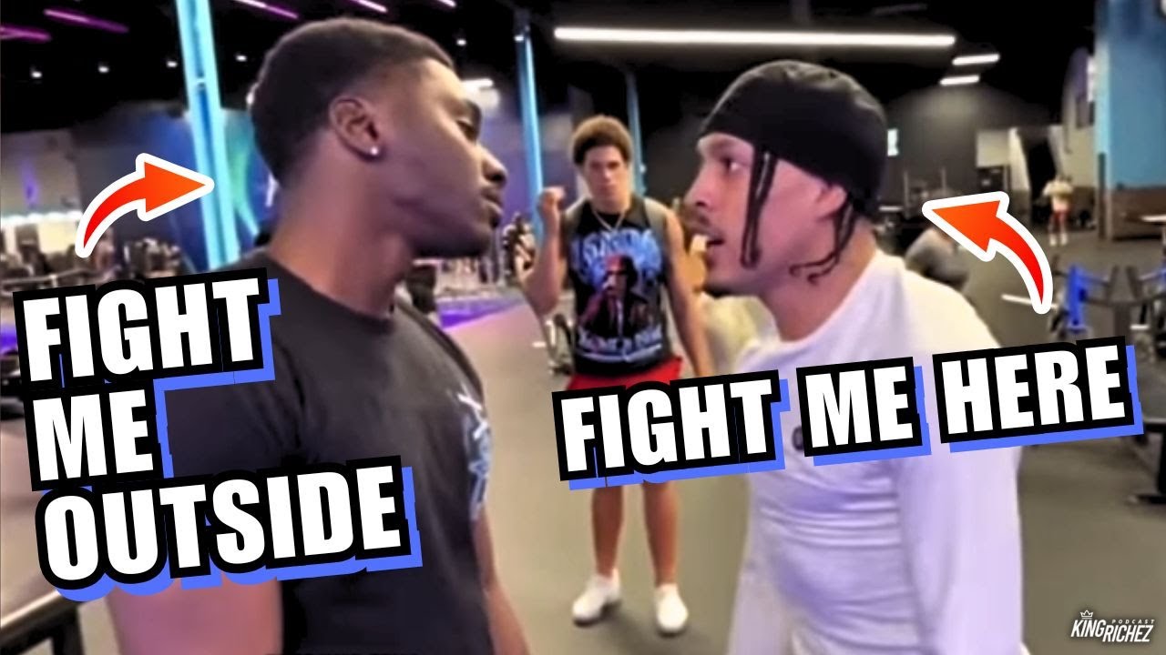 King Cid FIGHT in The Gym ! @Kingcid26