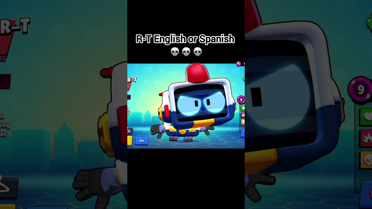 R-T на английском или испанском 💀💀💀 #brawlstars #supercell #rt #english #edit #foryou #fyp #viral...