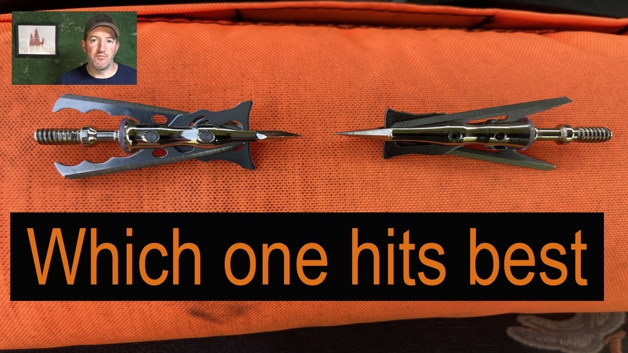 Rage vs Keaup 100 Grain Crossbow Broadheads
