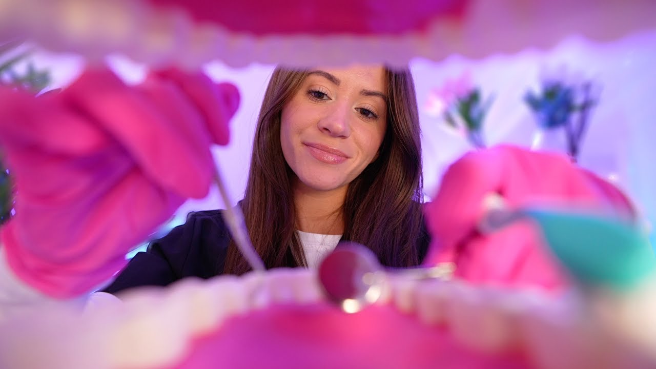 ASMR Dentist Cleans Your Teeth 🦷 (medical roleplay, teeth cleaning, dentist pov)