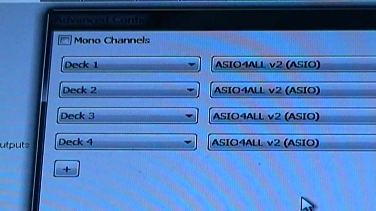 VMS4 4 deck setup