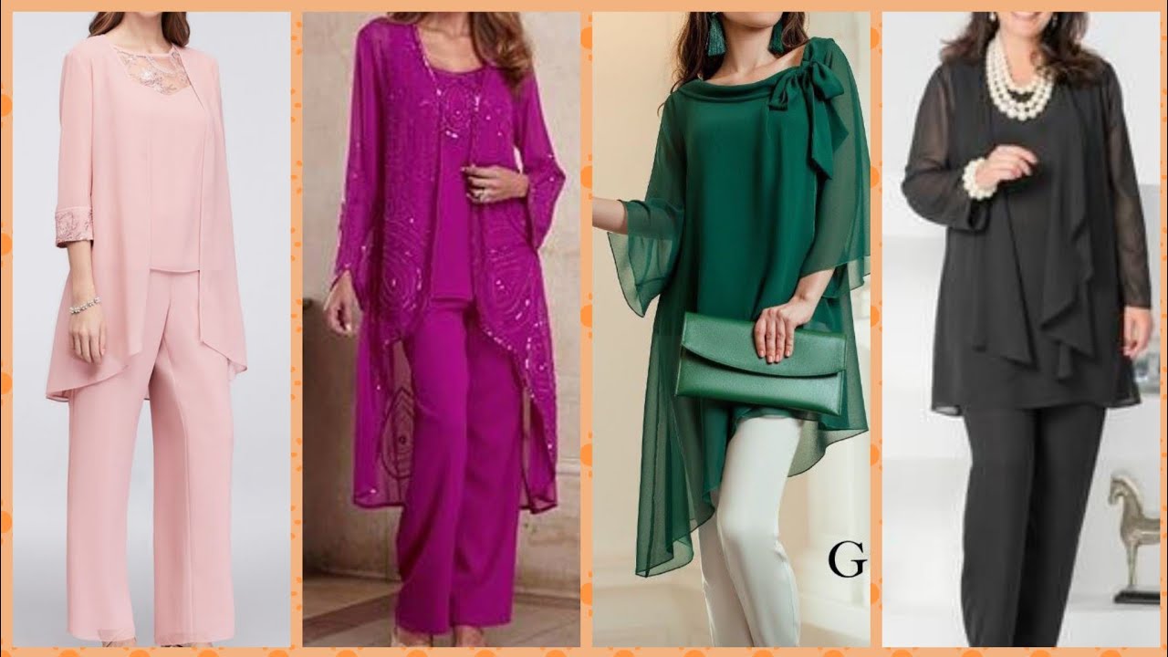 Women vintage work wear two peace lace duster pents dress