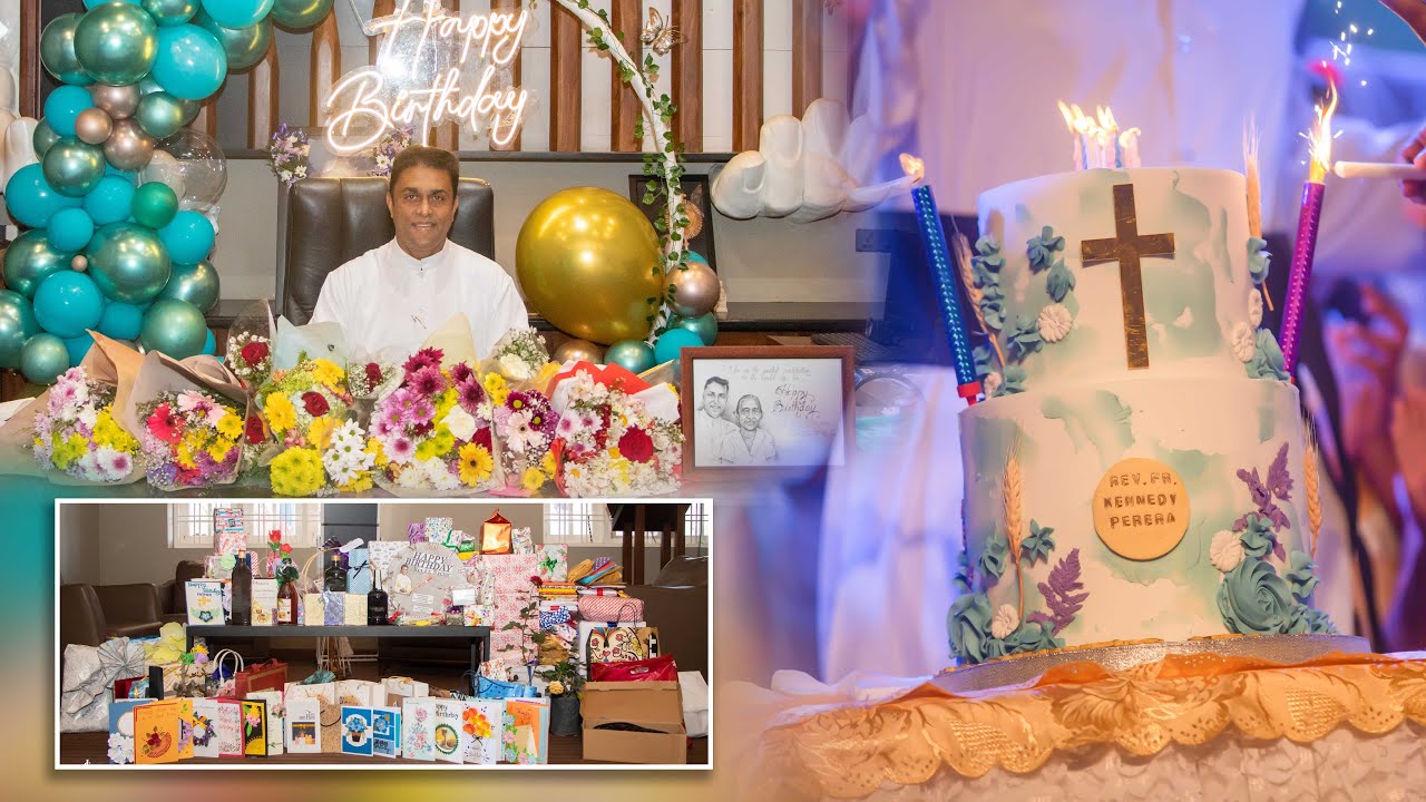 Rev. Fr. Kennedy Perera, the Rector's Birthday Celebrations