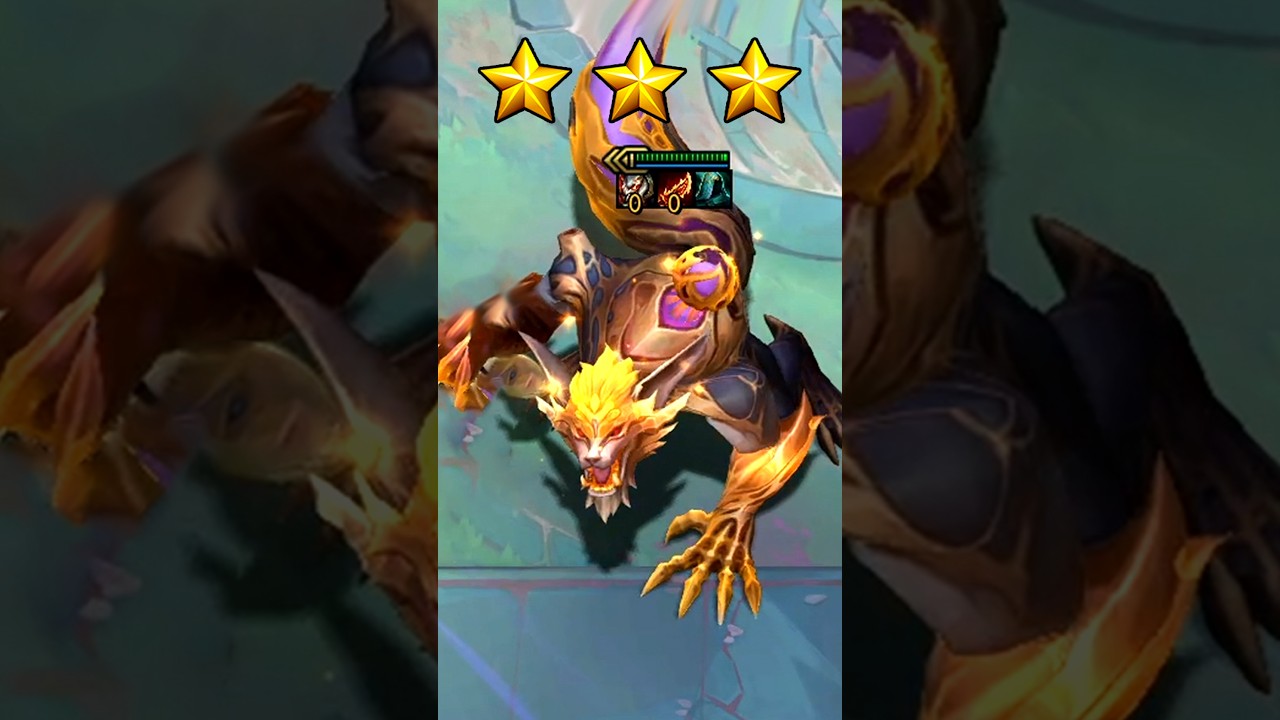 6 Cost Warwick 3-Star! ⭐⭐⭐ #롤체 #tft #teamfighttactics