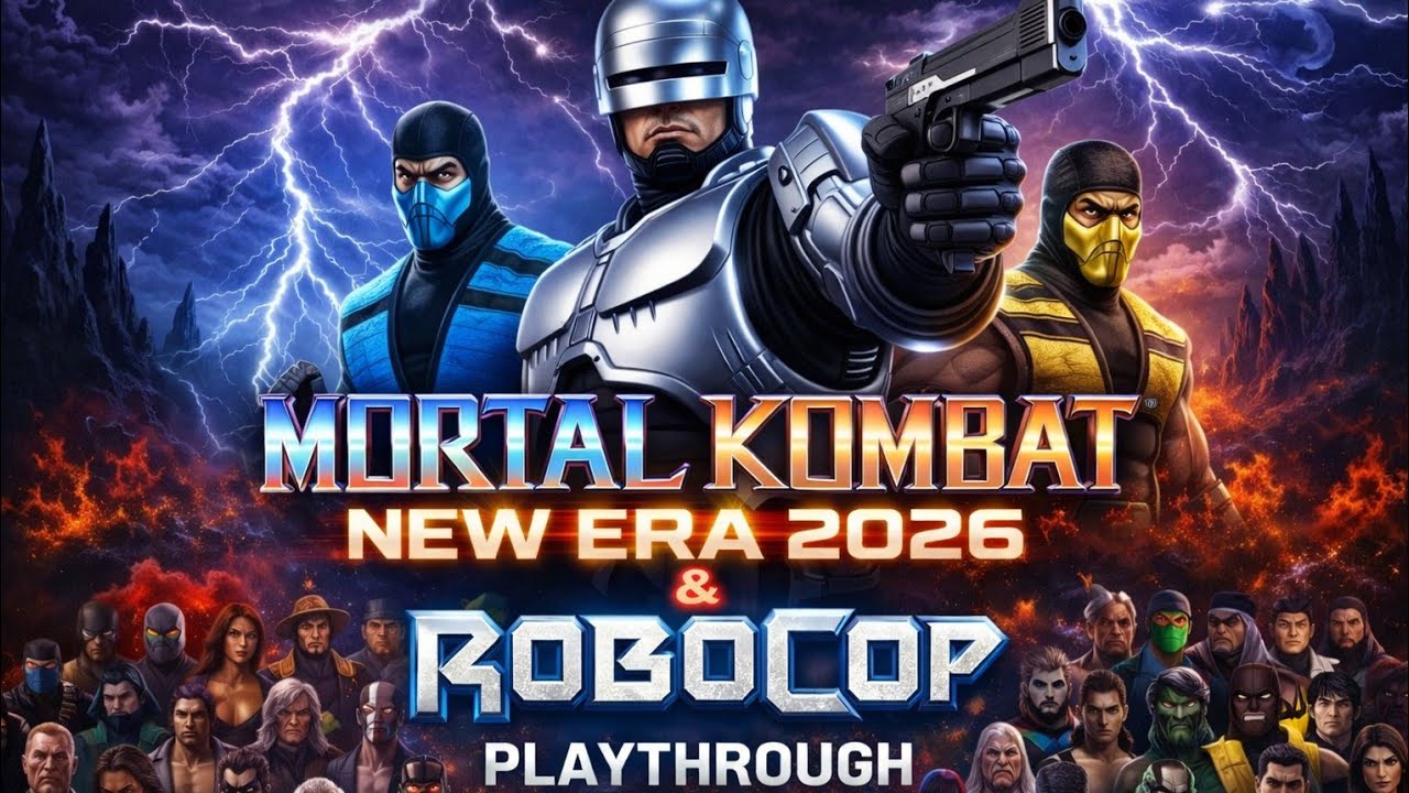 Mortal Kombat Project New Era (2026) & Robocop Playthrough 