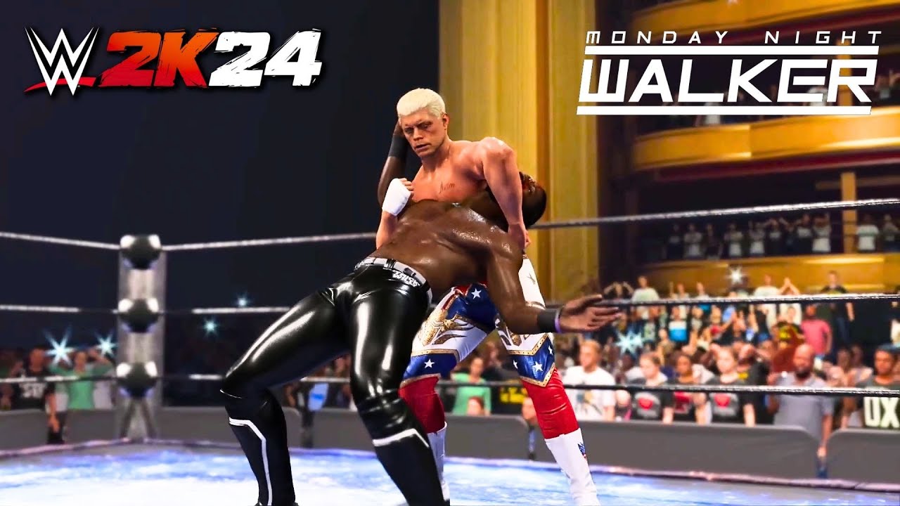 THE FIRST MNW EPISODE OF WWE 2K24 (Universe Mode)