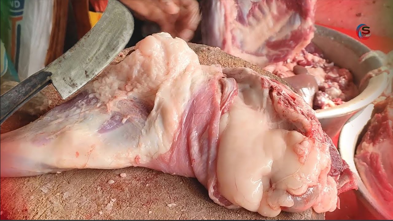 Original Meat Goat Cutting Skill | Amazing Mutton Cutting Skills | Meat Goat Cutting Master |