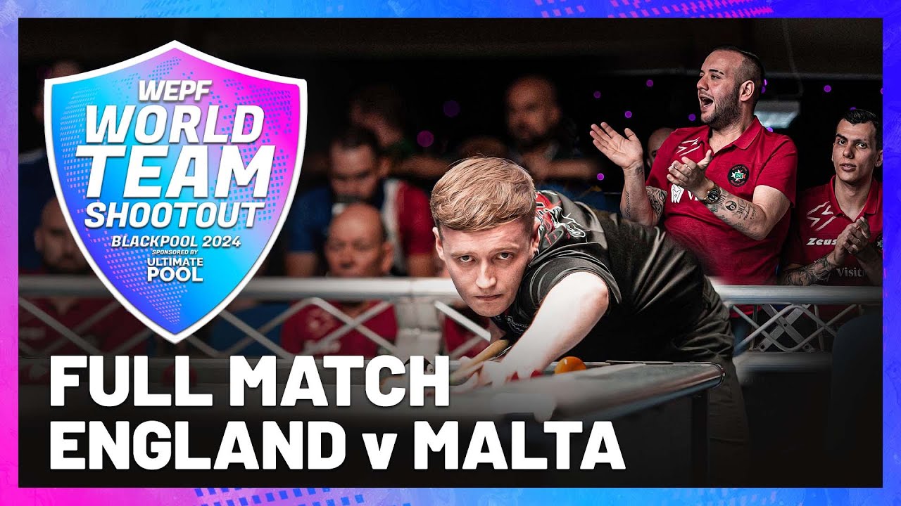 England v Malta | Quarter Finals | 2024 WEPF Mens World Team Shootout