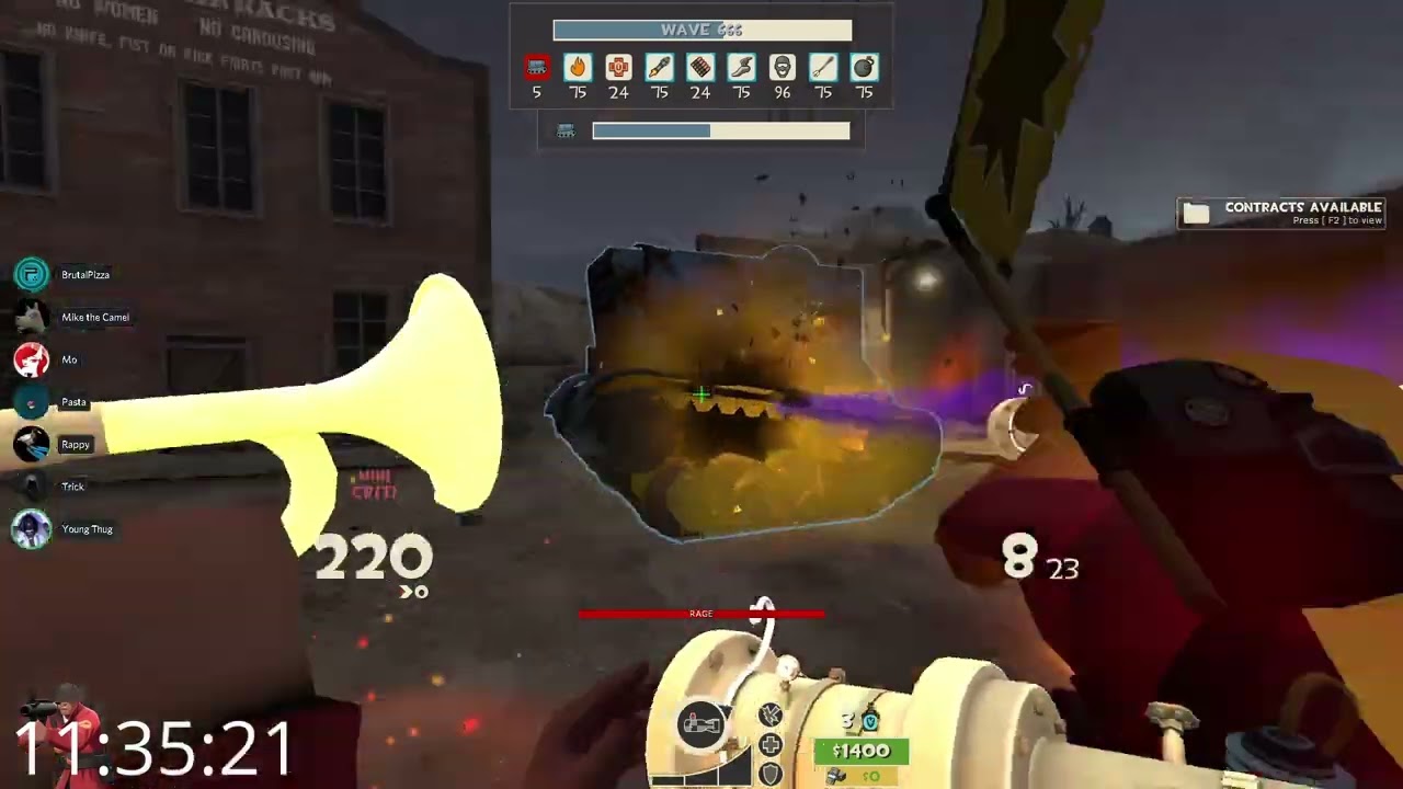 [TF2 MvM] Wave 666 Any% Speedrun 18:08 | Demo/Soldier POV (OLD WR)